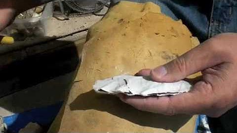 flint knapping part one of four