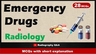 Emergency Drugs of Radiology || Multiple Choice Questions & Answers || For Radiology Professionals