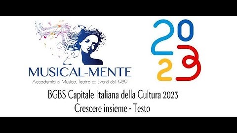 Crescere insieme +Testo
