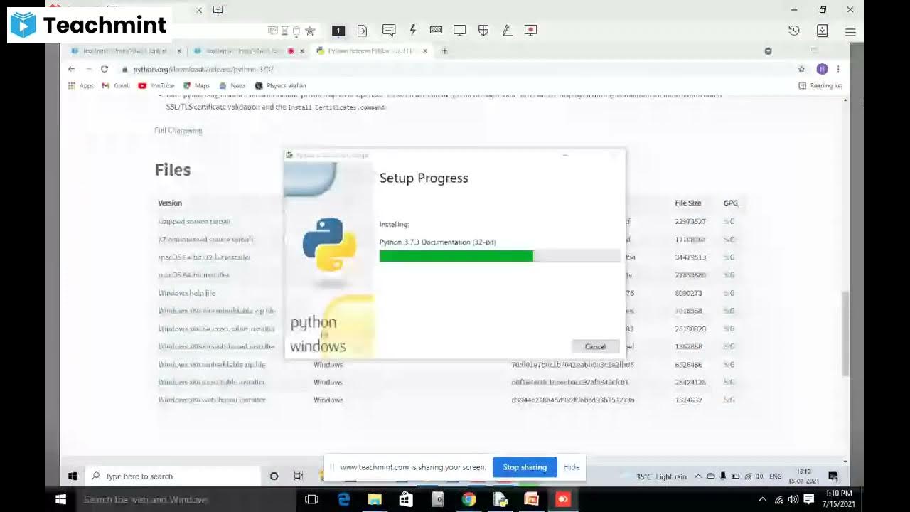 How to install Pandas Library in Python at command prompt. class 12 ...