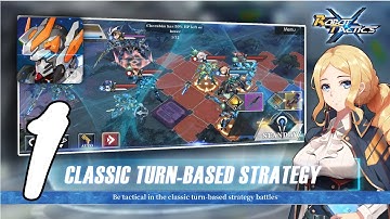 Robot Tactics X Strategy RPG Gameplay Walkthrough #1 (Android, IOS)