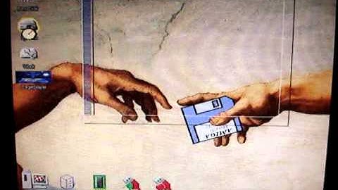 My A600 with ACA630+Indivision ECS running ClassicWB 3.5