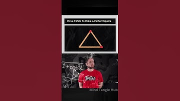 Only genius can form a Perfect Square 😧🤯 | brain test #shorts #ytshorts #riddles #puzzle