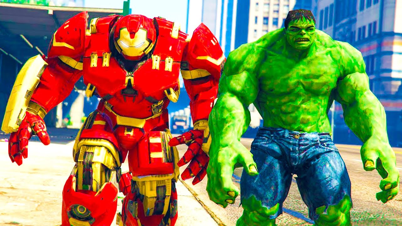 Gta 5 hulk мы iron man фото 9