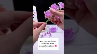 Acrylic Flower Beads