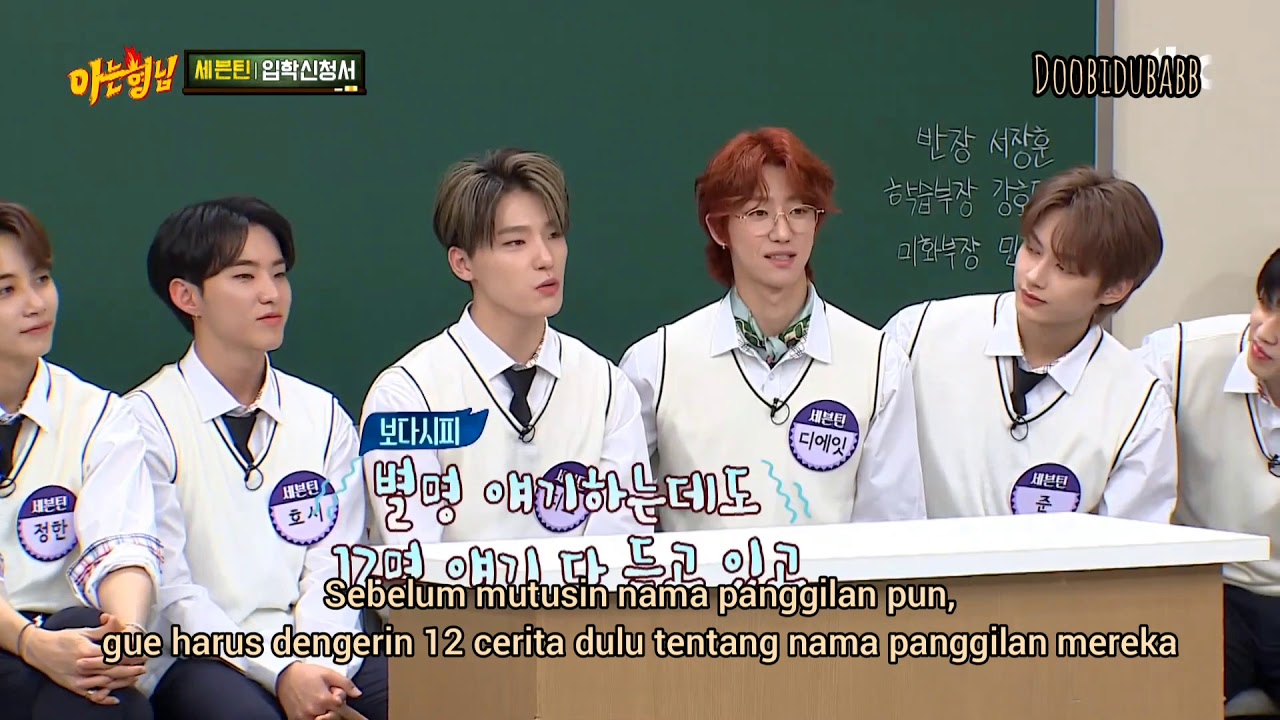 [INA SUB] SEVENTEEN Knowing Brothers Cut: Maknaes vs S.Coups