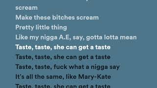Tyga - Taste (Lyrics) ft. Offset