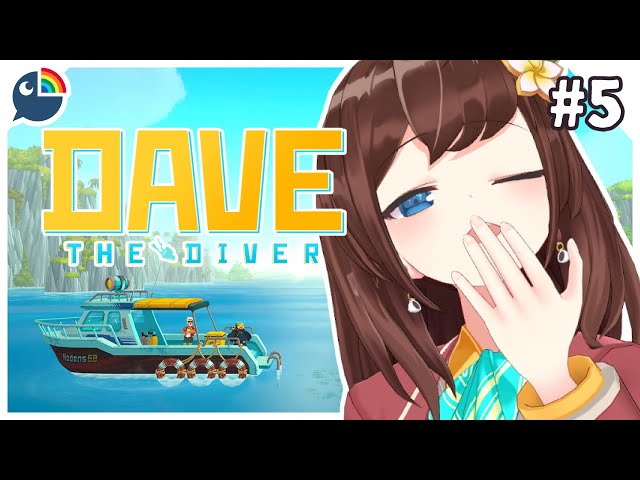 【#5】(Dave the Diver) fishy fish fish go swimmy swim swim【NIJISANJI | Hana Macchia】のサムネイル