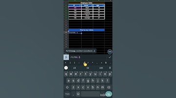 How-To use FILTER function in EXCEL #Shorts 🗓️