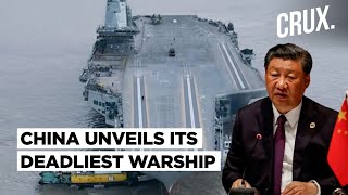 China Reveals New Images Of Next-Gen Aircraft Carrier Fujian, Taiwan Spots 