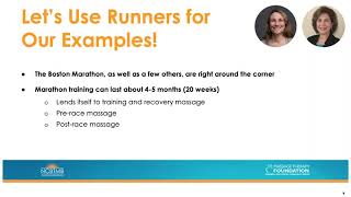 Research Webinar VII:  Sports Massage