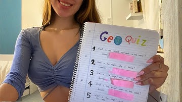 asmr geography quiz 🌍