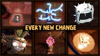 Doors Every New Change In Backdoor Hotel Rooms Mines Outdoors Update Roblox