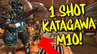 How to: EASILY 1 SHOT KATAGAWA JR MAYHEM 10! Fastest Sand Hawk Farm! (Borderlands 3)