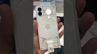Nothing Phone 2 White Hands on Overview - Impressions #Shorts #nothingphone2 #phone2white #viral