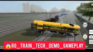 CHALTI_HUI_GOODS_TRAIN_KA_RESCUE ||RG TRAIN TECH DEMO 😱 || Full Video || Indian Train sim