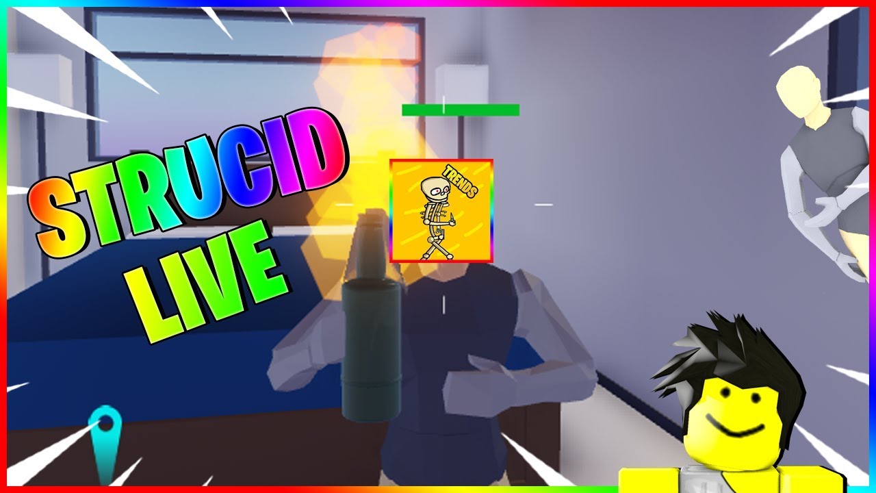 Strucid Live Stream (VIP, BR) (Roblox Games) - YouTube - 