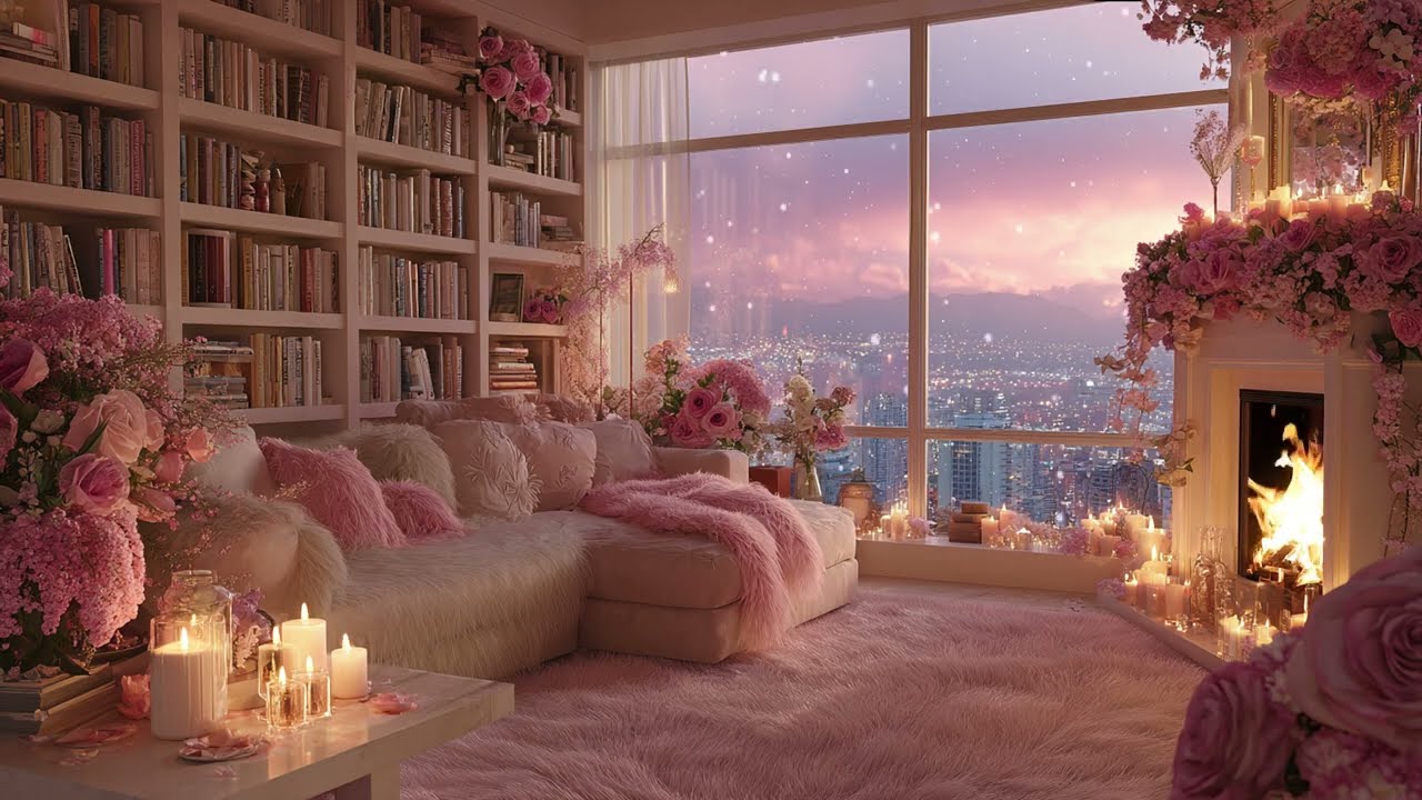 🔥 Peaceful Fireplace & Piano Sounds ❄️ | 3 Hours Cozy Calm & Inner Peace