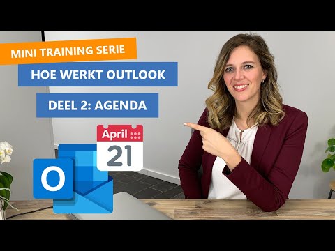 Video: Hoe De Outlook-agenda Te Wissen