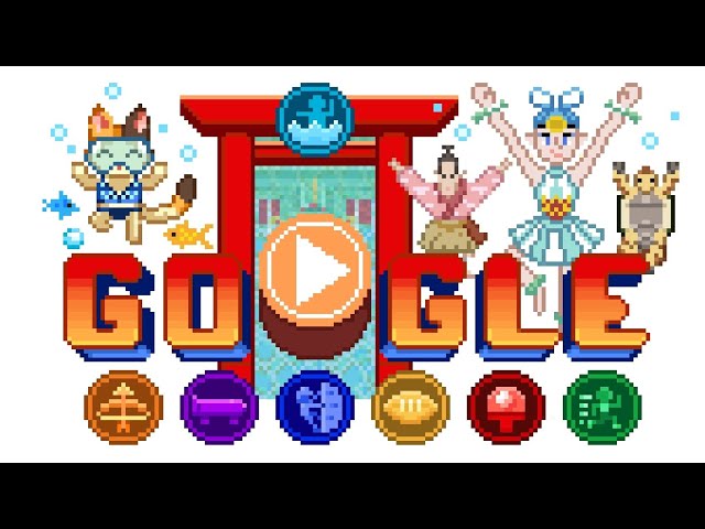 Como jogar Jogos olímpicos do Google sem precisar baixar, Gameplay Android  e Ios 