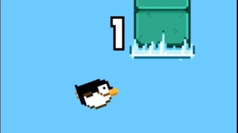 Flappy Penguin - Flappy Bird Copy Remake GAMEPLAY on Facebook High Score