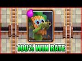 Ce deck a 100 de win rate sur clash royale 