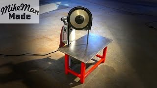 In this video I build a portable bandsaw stand for my harbor freight bandsaw. I would imagine that this table would be universal with 