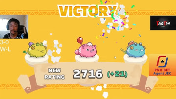 TAXTON IS BACK! ROAD TO 3K MMR | AXIE INFINITY TOP PLAYER