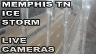 LIVE Memphis Tennessee Ice Storm Cams Feb 2 2023
