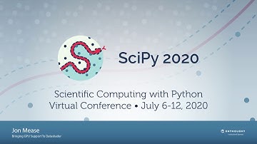 Bringing GPU support to Datashader: A RAPIDS case study |SciPy 2020| Jon Mease