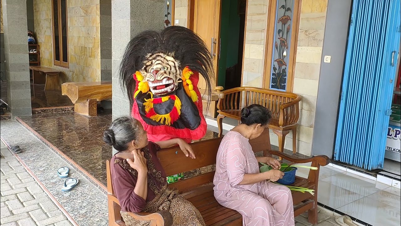 Vlog Bermain Barongan!!! Barongan Goda nenek nenek