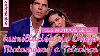 GH VIP: Los motivos (reales) de la humillación de Diego Matamoros a Telecinco