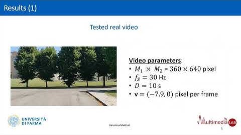 Maximum Likelihood Motion Estimation and Periodic Feature Extraction in Video Signals