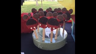 Pirulito De Chocolate  Oreo- Doces Para Festa  Mickey