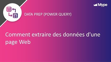 Comment extraire des données d