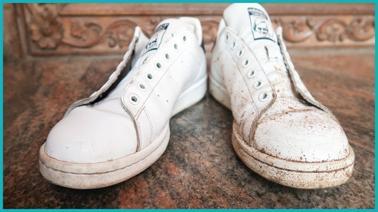 how to clean white shoes easily in 5 minits 2019 || shoes cleaning ...