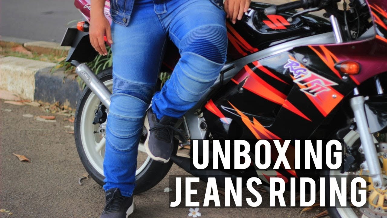 UNBOXING JEANS MOTOR DARI MOPEZ!
