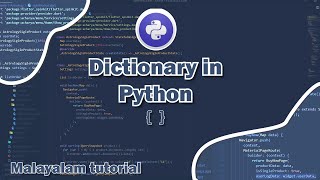 Dictionary in python | Malayalam Tutorial | Jr Coding