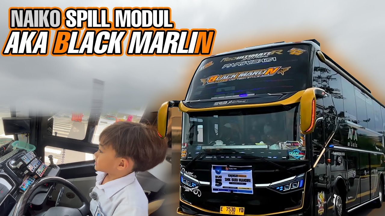 NAIKO PULANG SEKOLAH NGOYOD BLACK MARLIN🍄