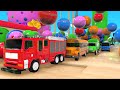 Five little monkey  baby songs color baseball t pipe play  nursery rhymes  kids songs