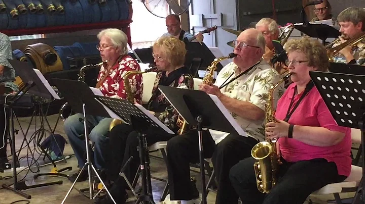 Dave Schubach Big Band performs "A String of Pearl...