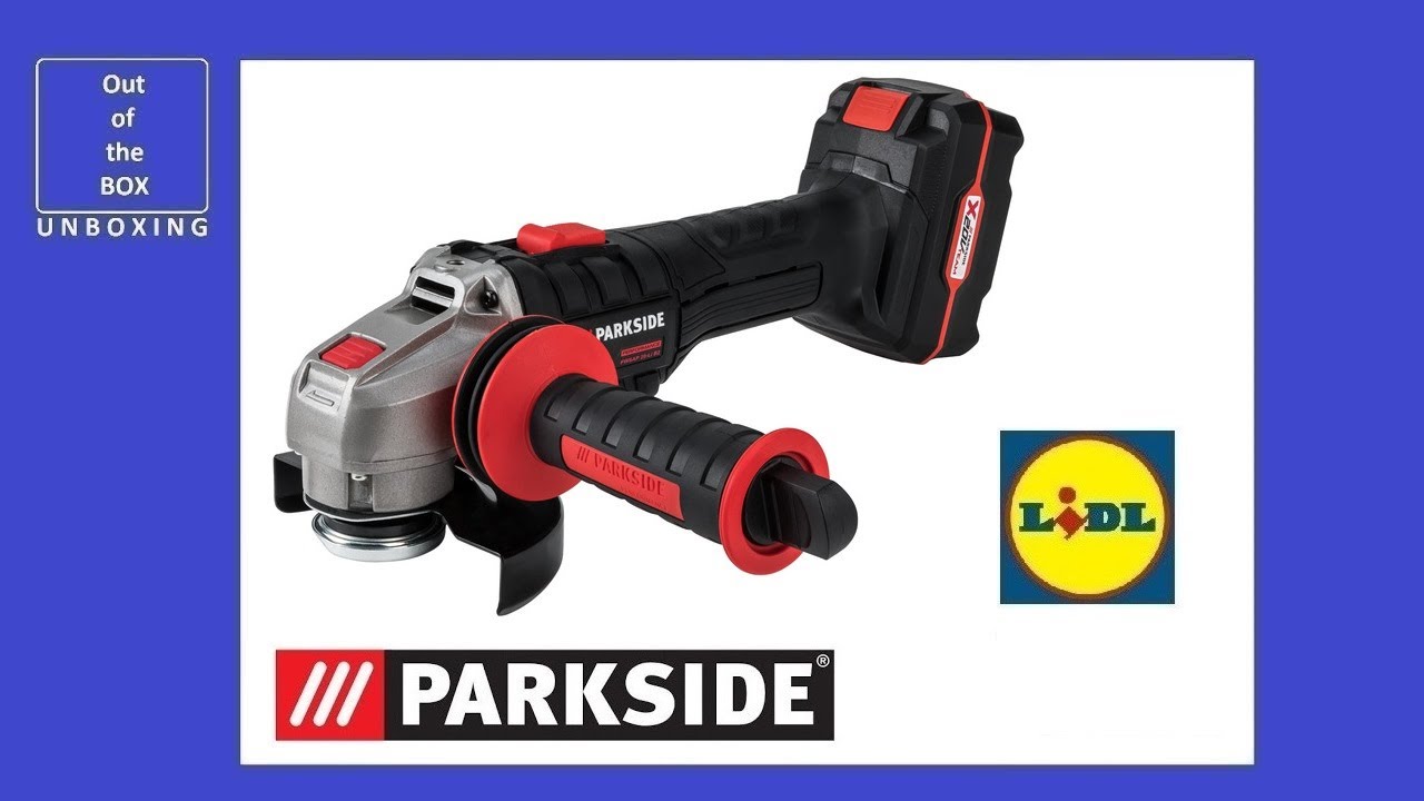 Parkside Performance Cordless Angle Grinder 20V PWSAP 20-Li B2 UNBOXING  (Lidl 20V 125mm) 