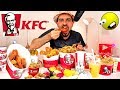 تحدي المنيو الكامل من كنتاكي بمعدل ۲٥۰۰۰ سعرة حرارية ! KFC Full Menu Challenge - ASMR Eating