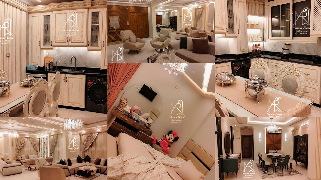 شقة اصغر عروستين عندهم 11 سنة 🤗 افخم شقة ممكن تشوفوها المطبخ وهم بس ياتري طلعلي ايه جواه وانا بفرشه😱