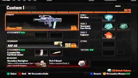 black ops 2: new camo and 100 create a class slots [60 for me]