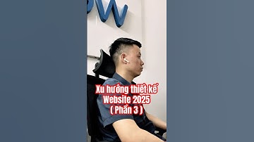 Xu hướng thiết kế Website 2025 #web3b #htmlcss #shorts #trending  #developer #wordpress #company