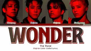 The Rose - Wonder (Color Coded English Lyrics) Resimi