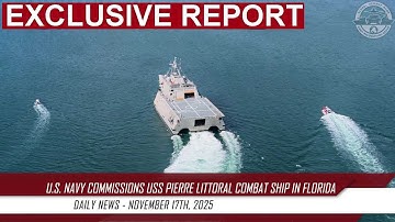 USS Pierre LCS 38 Commissioned Into U S  Navy Fleet as New Littoral Combat Powerhouse