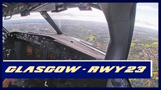 Incredibly Soft Landing in a Windy Glasgow