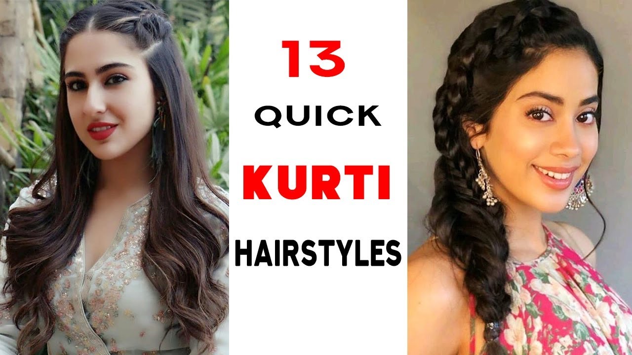 10 Simple Hairstyles to Try With KurthaKurti  Keep Me Stylish